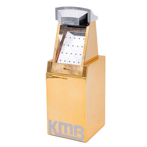 KMB Money Bank - Chrome Plated Gold