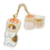 Mofusand Dim Sum Cat Keychain