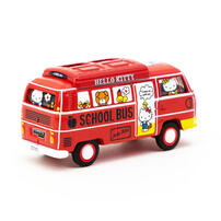 Tarmac Works x Schuco 1/64 Volkswagen Type II (T2) Bus - Hello Kitty