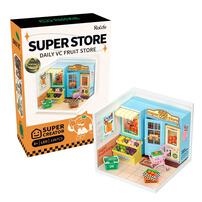 Robotime Rolife Super Store Plastic DIY Miniature Daily VC Fruit Store