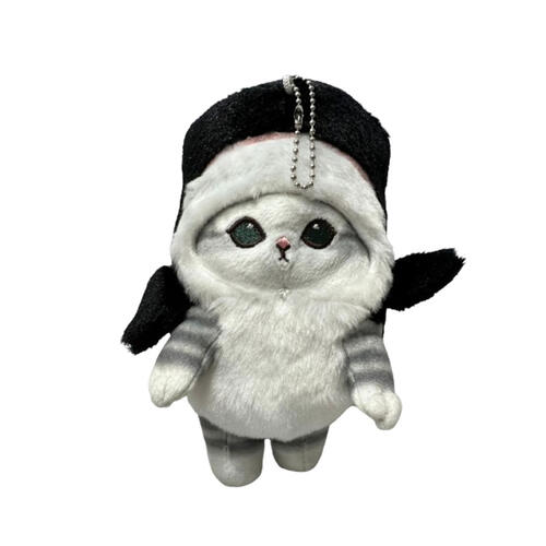 Mofusand Soft Toy Keychain (Black Shark) 19cm