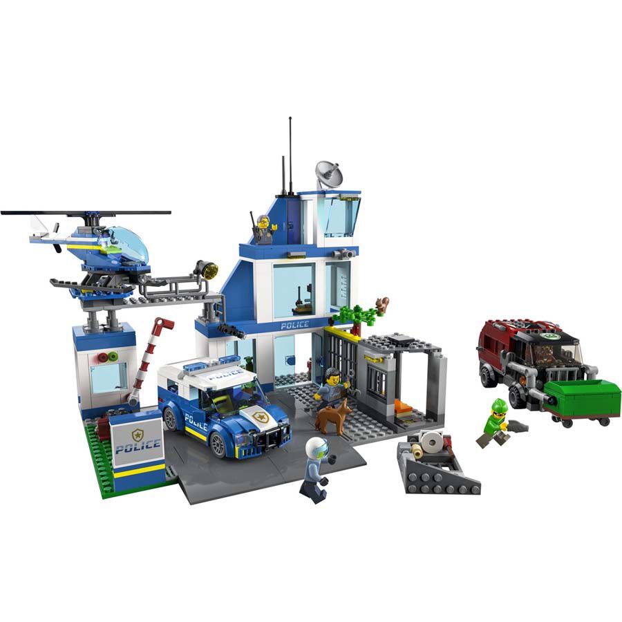 LEGO樂高城市系列警察局60316 | 香港玩具“反”斗城官方網站| Toys