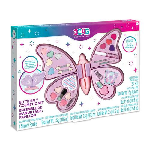 3C4G Butterfly Cosmetic Set