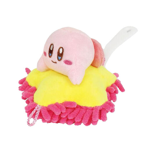 Kirby Handy Mop with Mascot Kirby