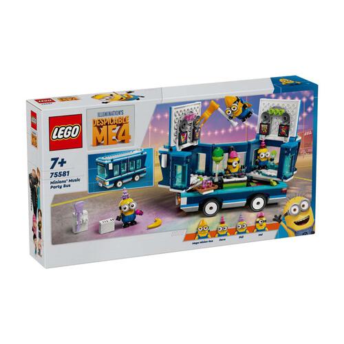 LEGO樂高迷你兵團系列 小小兵的音樂派對巴士 75581