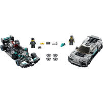 LEGO樂高超級賽車系列 Mercedes-AMG F1 W12 E Performance & Mercedes-AMG Project One 76909