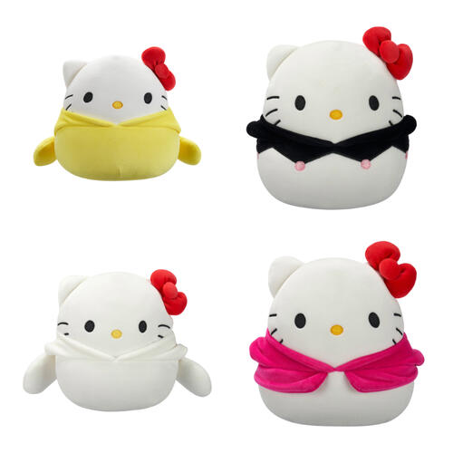 Squishmallows Sanrio 8"連衣服組合毛公仔單件裝 - 隨機發貨