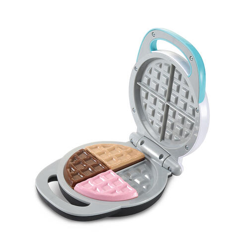 Waffle Iron Toy Kids Kitchen Toys Role Play Pretend Cooking Copy Waffles  Maker