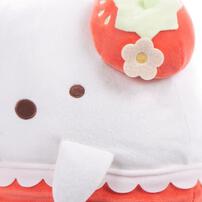 Sumikko Gurashi San-X Original Strawberry Series Soft Toy - Shirokuma