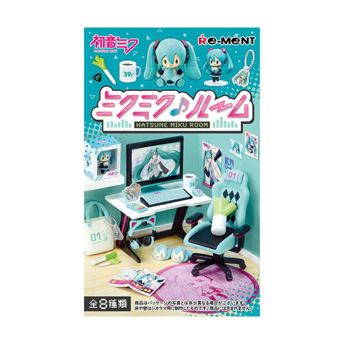 Re-ment Hatsune Miku Room Blind Box Single Pack - Assorted