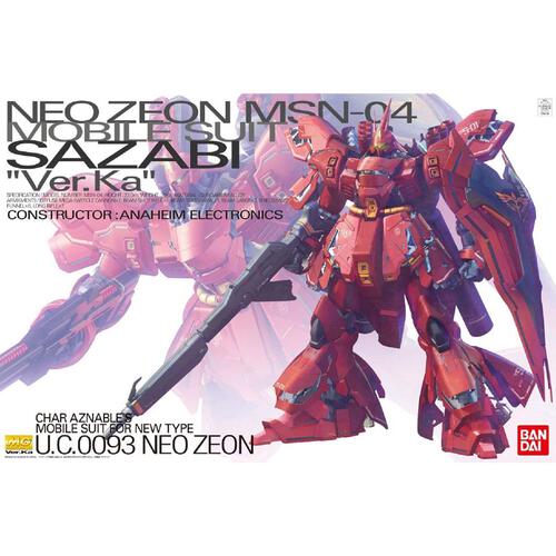 Gunpla Mg 1/100 Msn-04 Sazabi Version Ka