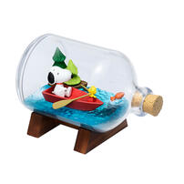 Re-ment Snoopy And Woodstick Terrarium On Vacation Blind Box Single Pack - Assorted