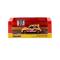 Tarmac Works 1/64 Renault 5 Maxi Turbo Tour De Corse Rallye De France 1985 #27 - Hobby64