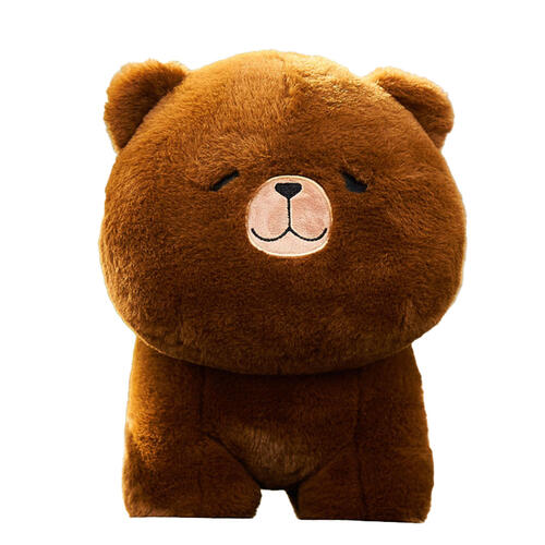 Urdu Fuwafuwa Soft Toy 30cm - Bear Brown