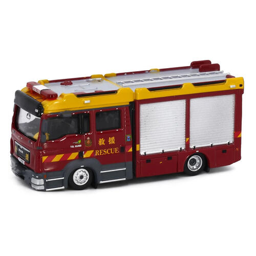 Tiny Diecast MAN Light Rescue Unit Fire Truck (F2528)